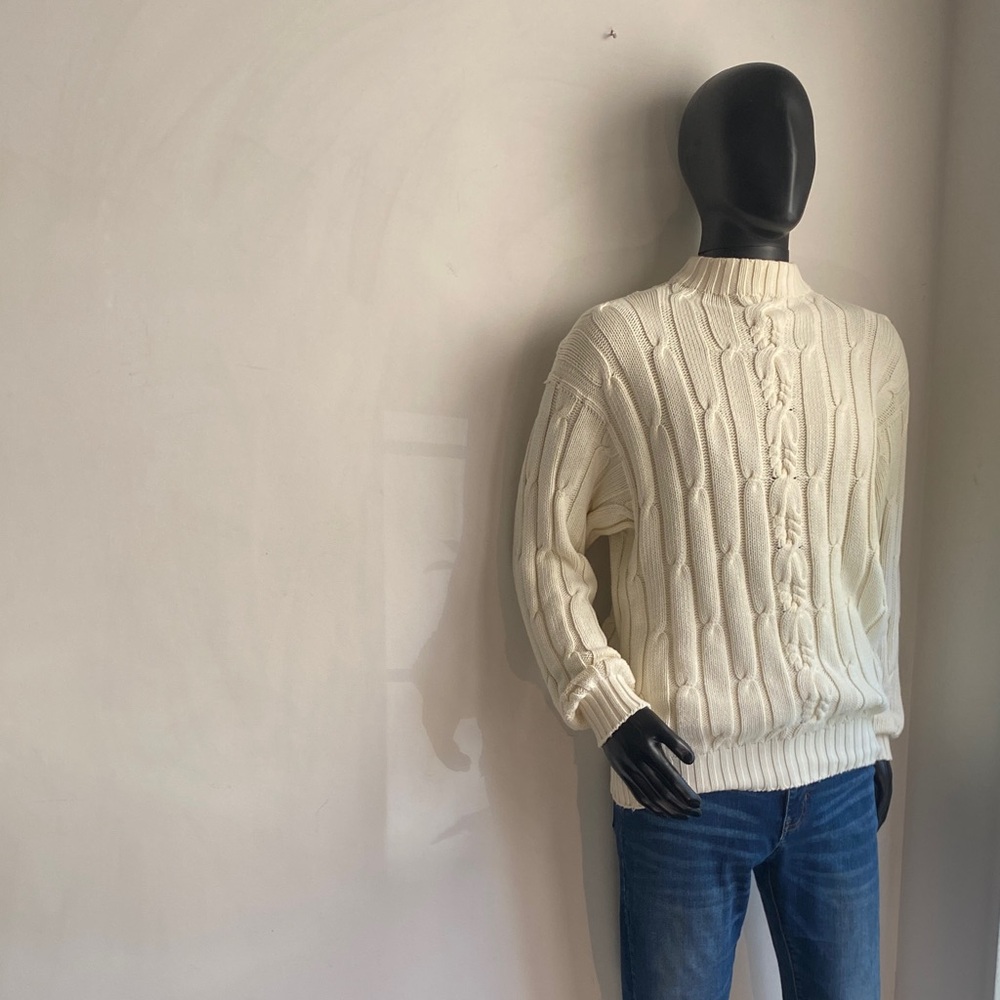 Gucci men’s vintage Cable Knit Sweater